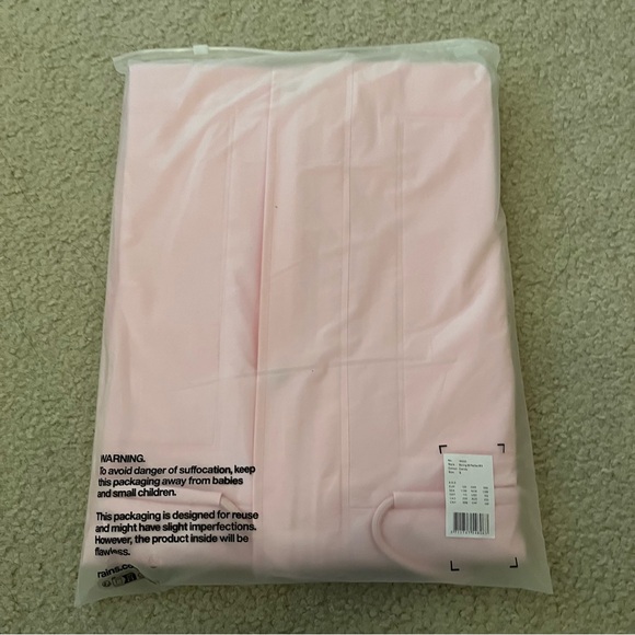 Brand New RAINS String W Parka Jacket Small $155 Pink Candy Style 18550 - Picture 8 of 9